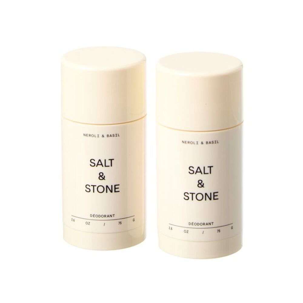 Salt & Stone Unisex 2.6Oz 2Pk Neroli & Basil Deodorant Duo